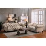 St. Claire Sofa Set - Polyester - Brown Tone